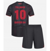 Maillot de football Réplique Bayer Leverkusen Malik Tillman #10 Domicile Enfant 2025-26 Manche Courte (+ Pantalon court)
