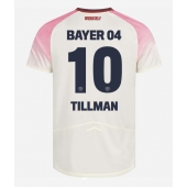 Maillot de football Réplique Bayer Leverkusen Malik Tillman #10 Extérieur 2025-26 Manche Courte