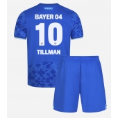 Maillot de football Réplique Bayer Leverkusen Malik Tillman #10 Troisième Enfant 2025-26 Manche Courte (+ Pantalon court)