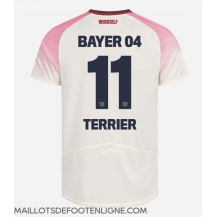 Maillot de football Réplique Bayer Leverkusen Martin Terrier #11 Extérieur 2025-26 Manche Courte