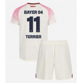 Maillot de football Réplique Bayer Leverkusen Martin Terrier #11 Extérieur Enfant 2025-26 Manche Courte (+ Pantalon court)