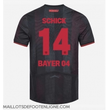 Maillot de football Réplique Bayer Leverkusen Patrik Schick #14 Domicile 2025-26 Manche Courte