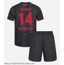 Maillot de football Réplique Bayer Leverkusen Patrik Schick #14 Domicile Enfant 2025-26 Manche Courte (+ Pantalon court)