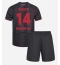 Maillot de football Réplique Bayer Leverkusen Patrik Schick #14 Domicile Enfant 2025-26 Manche Courte (+ Pantalon court)