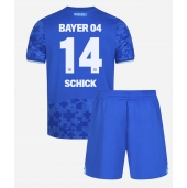 Maillot de football Réplique Bayer Leverkusen Patrik Schick #14 Troisième Enfant 2025-26 Manche Courte (+ Pantalon court)