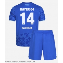 Maillot de football Réplique Bayer Leverkusen Patrik Schick #14 Troisième Enfant 2025-26 Manche Courte (+ Pantalon court)