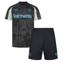 Maillot de football Réplique Bayer Leverkusen Troisième Enfant 2024-25 Manche Courte (+ Pantalon court)