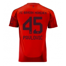 Maillot de football Réplique Bayern Munich Aleksandar Pavlovic #45 Domicile 2024-25 Manche Courte