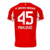 Maillot de football Réplique Bayern Munich Aleksandar Pavlovic #45 Domicile 2025-26 Manche Courte