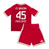 Maillot de football Réplique Bayern Munich Aleksandar Pavlovic #45 Domicile Enfant 2026-27 Manche Courte (+ Pantalon court)