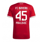 Maillot de football Réplique Bayern Munich Aleksandar Pavlovic #45 Domicile Femme 2026-27 Manche Courte