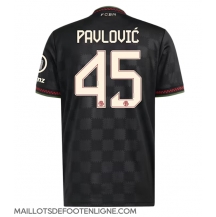 Maillot de football Réplique Bayern Munich Aleksandar Pavlovic #45 Troisième 2025-26 Manche Courte