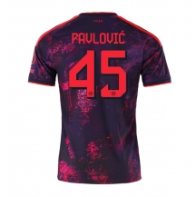Maillot de football Réplique Bayern Munich Aleksandar Pavlovic #45 Troisième 2026-27 Manche Courte