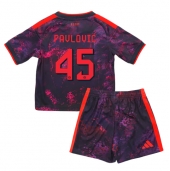 Maillot de football Réplique Bayern Munich Aleksandar Pavlovic #45 Troisième Enfant 2026-27 Manche Courte (+ Pantalon court)