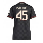 Maillot de football Réplique Bayern Munich Aleksandar Pavlovic #45 Troisième Femme 2025-26 Manche Courte