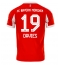 Maillot de football Réplique Bayern Munich Alphonso Davies #19 Domicile 2025-26 Manche Courte