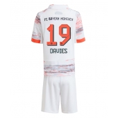 Maillot de football Réplique Bayern Munich Alphonso Davies #19 Extérieur Enfant 2025-26 Manche Courte (+ Pantalon court)