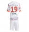 Maillot de football Réplique Bayern Munich Alphonso Davies #19 Extérieur Enfant 2025-26 Manche Courte (+ Pantalon court)
