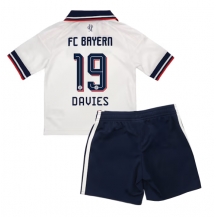 Maillot de football Réplique Bayern Munich Alphonso Davies #19 Extérieur Enfant 2026-27 Manche Courte (+ Pantalon court)