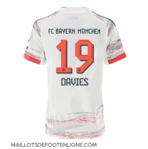 Maillot de football Réplique Bayern Munich Alphonso Davies #19 Extérieur Femme 2025-26 Manche Courte