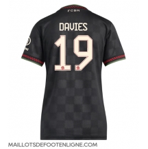 Maillot de football Réplique Bayern Munich Alphonso Davies #19 Troisième Femme 2025-26 Manche Courte