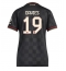 Maillot de football Réplique Bayern Munich Alphonso Davies #19 Troisième Femme 2025-26 Manche Courte