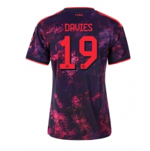 Maillot de football Réplique Bayern Munich Alphonso Davies #19 Troisième Femme 2026-27 Manche Courte