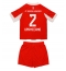 Maillot de football Réplique Bayern Munich Dayot Upamecano #2 Domicile Enfant 2025-26 Manche Courte (+ Pantalon court)