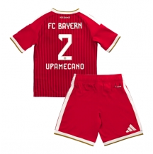 Maillot de football Réplique Bayern Munich Dayot Upamecano #2 Domicile Enfant 2026-27 Manche Courte (+ Pantalon court)