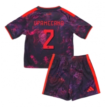 Maillot de football Réplique Bayern Munich Dayot Upamecano #2 Troisième Enfant 2026-27 Manche Courte (+ Pantalon court)