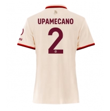 Maillot de football Réplique Bayern Munich Dayot Upamecano #2 Troisième Femme 2024-25 Manche Courte