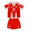 Maillot de football Réplique Bayern Munich Domicile Enfant 2025-26 Manche Courte (+ Pantalon court)