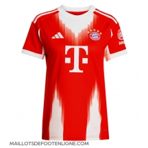 Maillot de football Réplique Bayern Munich Domicile Femme 2025-26 Manche Courte