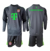 Maillot de football Réplique Bayern Munich Gardien de but Extérieur Enfant 2025-26 Manche Longue (+ Pantalon court)