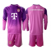 Maillot de football Réplique Bayern Munich Gardien de but Troisième Enfant 2025-26 Manche Longue (+ Pantalon court)