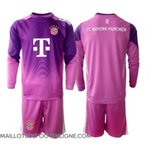 Maillot de football Réplique Bayern Munich Gardien de but Troisième Enfant 2025-26 Manche Longue (+ Pantalon court)
