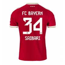 Maillot de football Réplique Bayern Munich Ismael Saibari #34 Domicile 2026-27 Manche Courte