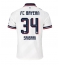 Maillot de football Réplique Bayern Munich Ismael Saibari #34 Extérieur 2026-27 Manche Courte