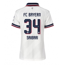 Maillot de football Réplique Bayern Munich Ismael Saibari #34 Extérieur Femme 2026-27 Manche Courte