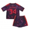 Maillot de football Réplique Bayern Munich Ismael Saibari #34 Troisième Enfant 2026-27 Manche Courte (+ Pantalon court)