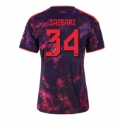 Maillot de football Réplique Bayern Munich Ismael Saibari #34 Troisième Femme 2026-27 Manche Courte