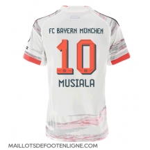 Maillot de football Réplique Bayern Munich Jamal Musiala #10 Extérieur Femme 2025-26 Manche Courte