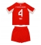 Maillot de football Réplique Bayern Munich Jonathan Tah #4 Domicile Enfant 2025-26 Manche Courte (+ Pantalon court)