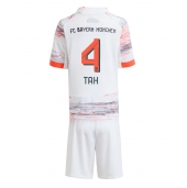 Maillot de football Réplique Bayern Munich Jonathan Tah #4 Extérieur Enfant 2025-26 Manche Courte (+ Pantalon court)