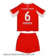 Maillot de football Réplique Bayern Munich Joshua Kimmich #6 Domicile Enfant 2025-26 Manche Courte (+ Pantalon court)