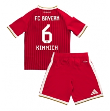 Maillot de football Réplique Bayern Munich Joshua Kimmich #6 Domicile Enfant 2026-27 Manche Courte (+ Pantalon court)