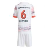 Maillot de football Réplique Bayern Munich Joshua Kimmich #6 Extérieur Enfant 2025-26 Manche Courte (+ Pantalon court)