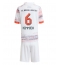 Maillot de football Réplique Bayern Munich Joshua Kimmich #6 Extérieur Enfant 2025-26 Manche Courte (+ Pantalon court)