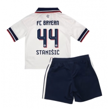Maillot de football Réplique Bayern Munich Josip Stanisic #44 Extérieur Enfant 2026-27 Manche Courte (+ Pantalon court)