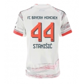 Maillot de football Réplique Bayern Munich Josip Stanisic #44 Extérieur Femme 2025-26 Manche Courte